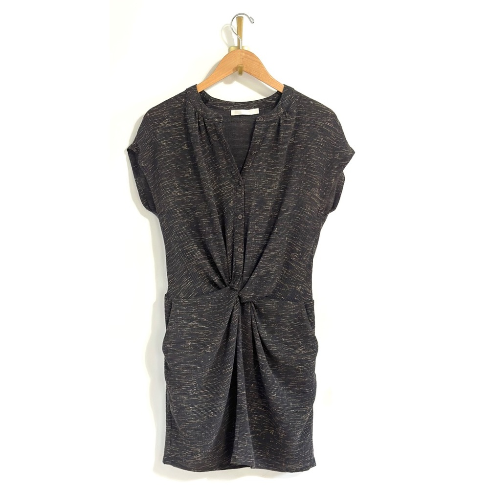 Mini Shirt Andrea Twist-Front Dress